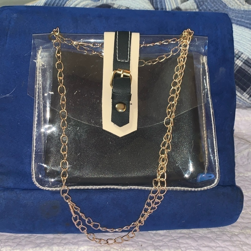 Cute, small, see-through bag